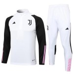 Juventus Quarter Zip Komplet Sweatshirts 2023-24 Bijela